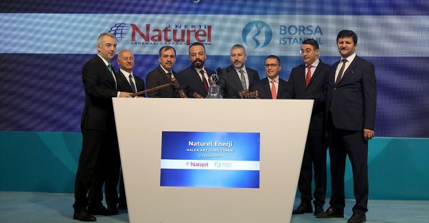 Borsa İstanbul'da gong Naturel Enerji için çaldı