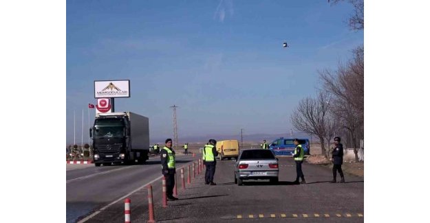 Yozgat’ta “Cayrokopter” İle Trafik Denetimi Yapıldı
