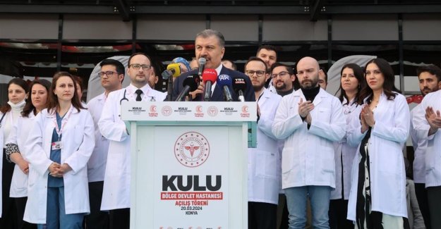 Sağlık Bakanı Fahrettin Koca, Kulu Bölge Devlet Hastanesinin Açılışını Gerçekleştirdi