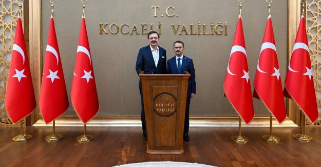 Hisarcıklıoğlu Kocaeli Valisi Aktaş’ı ziyaret etti