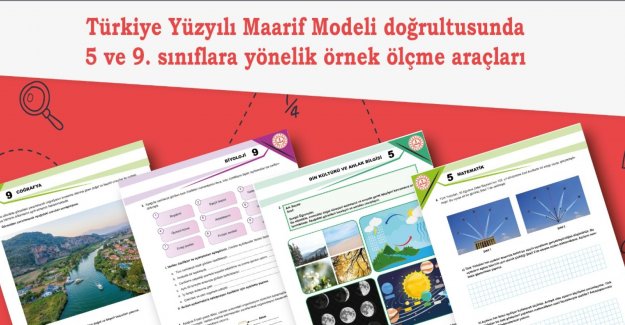 Yeni Müfredata Uygun Örnek Ölçme Araçları Yayımlandı