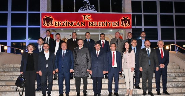 Erzincan Belediye Başkanı Aksun'u ziyaret