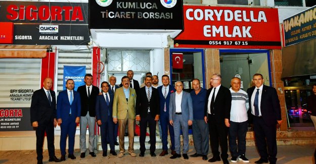 Kumluca Ticaret Borsası’na ziyaret