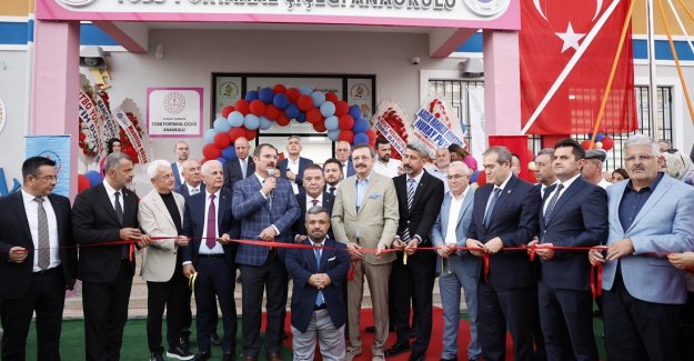 Kumluca’da TOBB Portakal Çiçeği Anaokulu açıldı