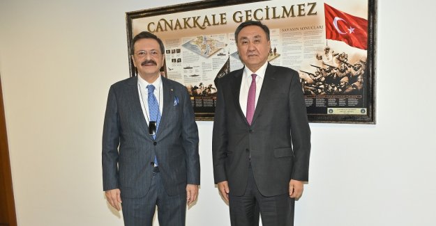 Hisarcıklıoğlu, TDT Genel Sekreteri Ömüraliyev ile görüştü