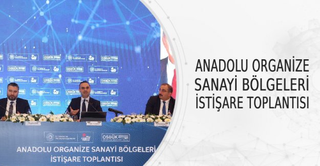 Anadolu Organize Sanayi Bölgeleri İstişare Toplantısı