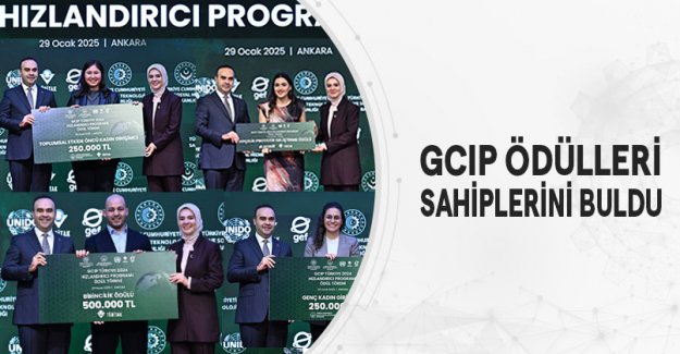 GCIP Ödülleri Sahiplerini Buldu