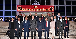 Erzincan Belediye Başkanı Aksun'u ziyaret