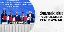 Küresel Tedarik Zincirine 170 Milyon Avroluk Yeni Kaynak